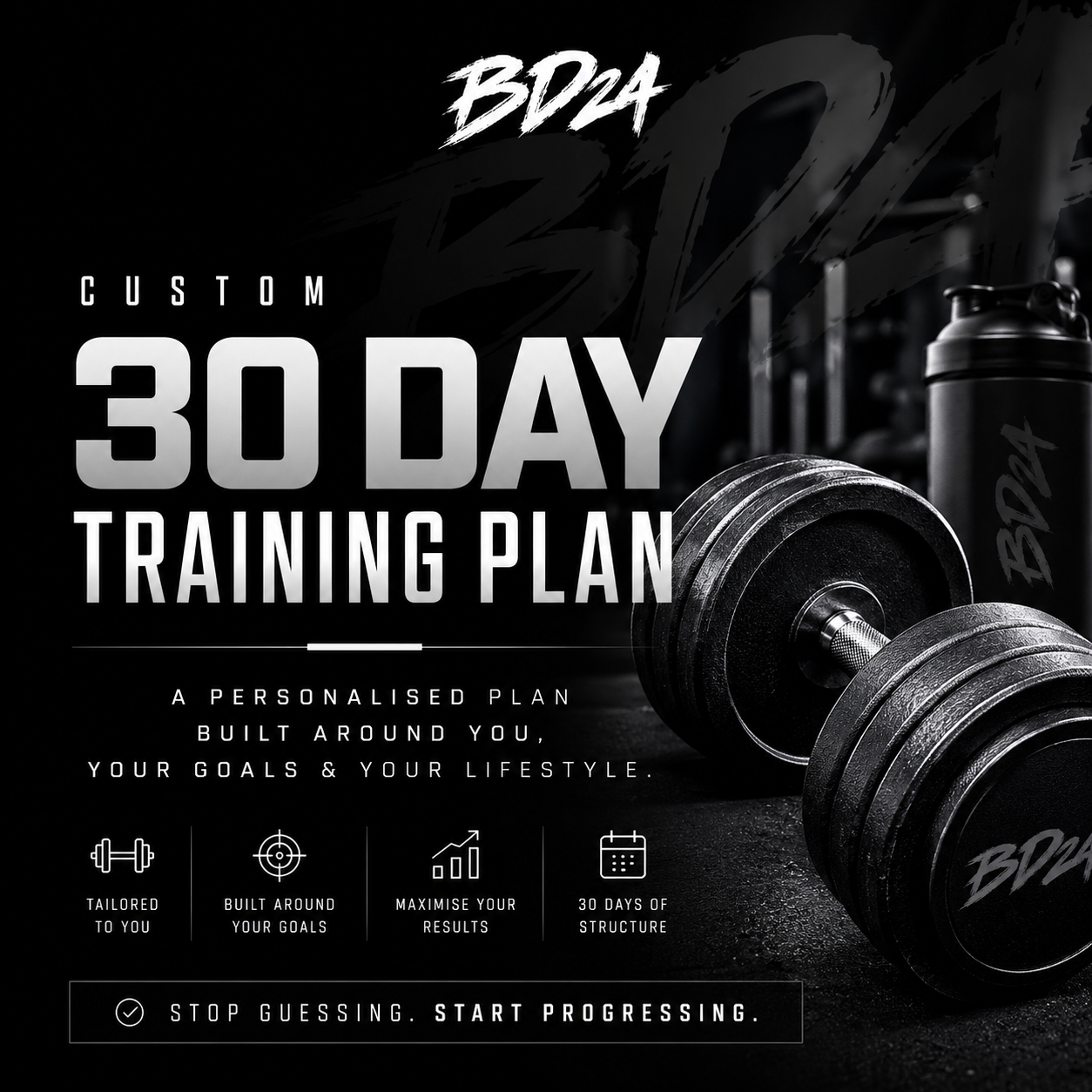 BD24 30 day Custom Training Plan