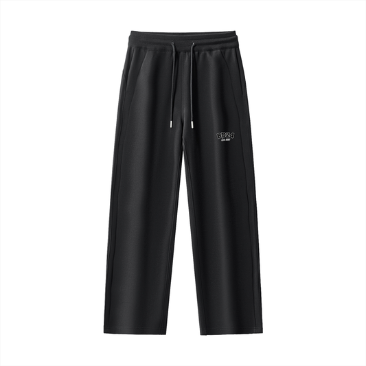 Essential Drawstring Straight-Leg Sweatpants